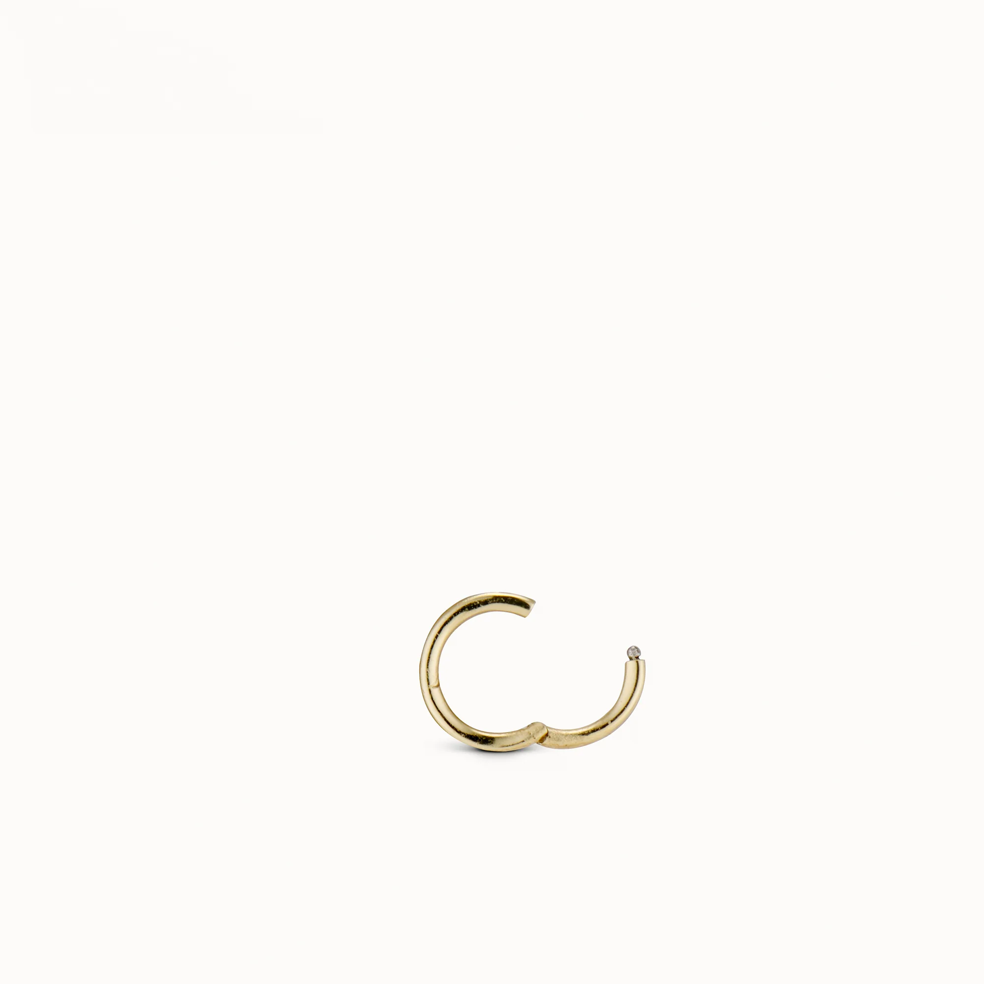 24k Endless Hoop 8mm - Image 7
