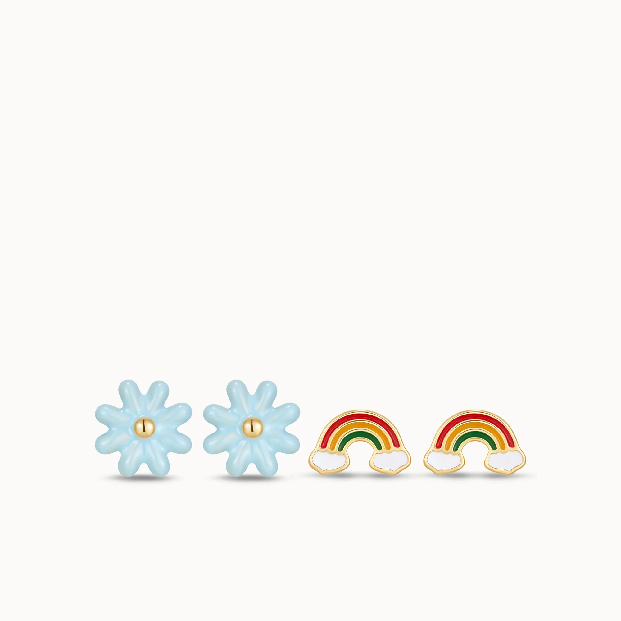 Happy Summer Studs Set