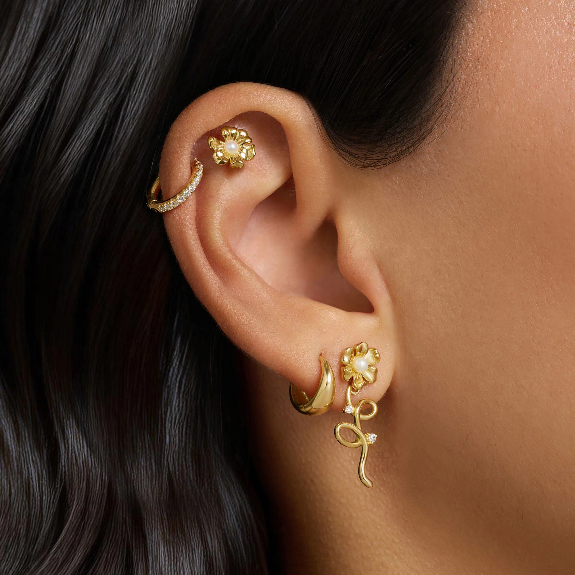Lily Studs - Image 2