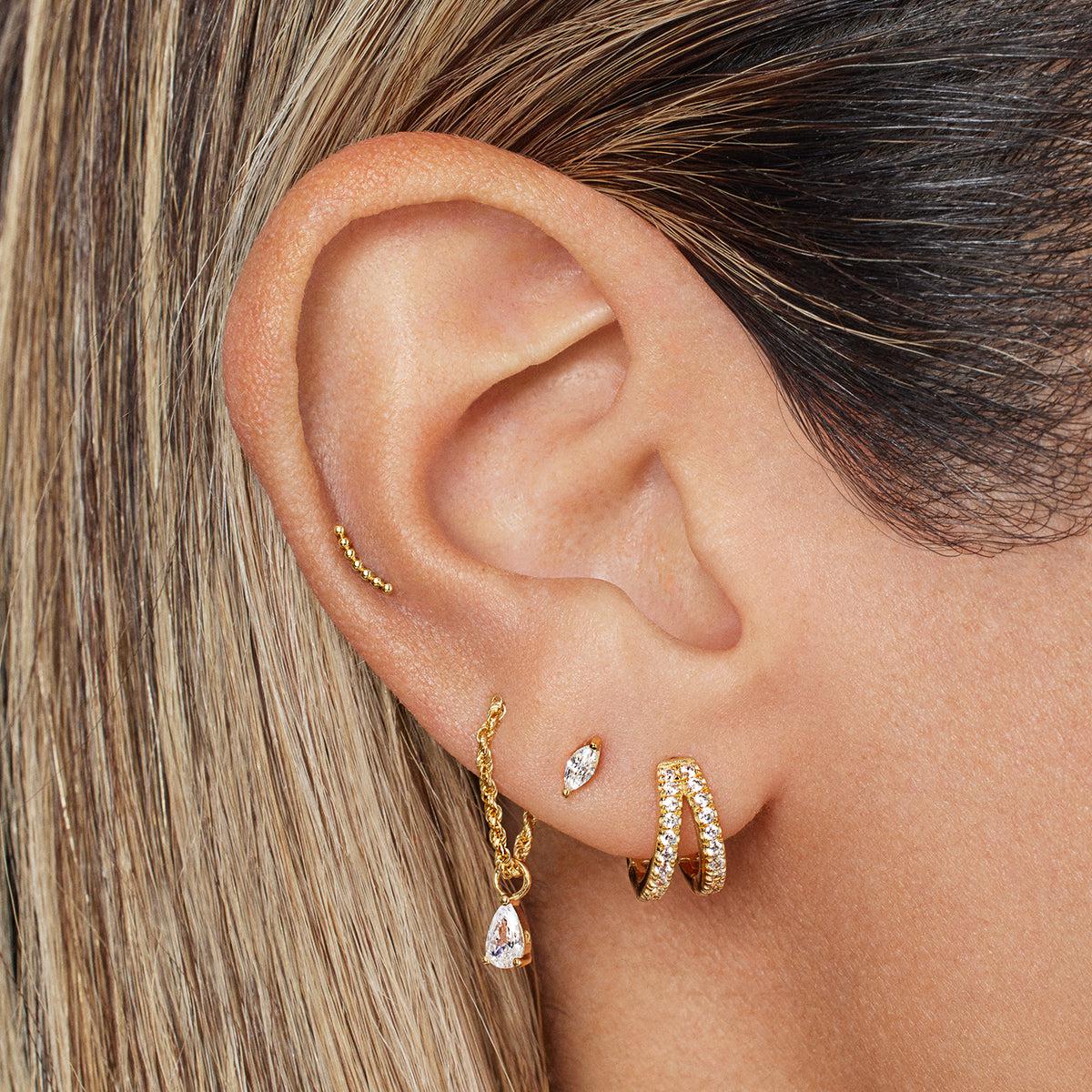 Pear CZ Charms - Image 5