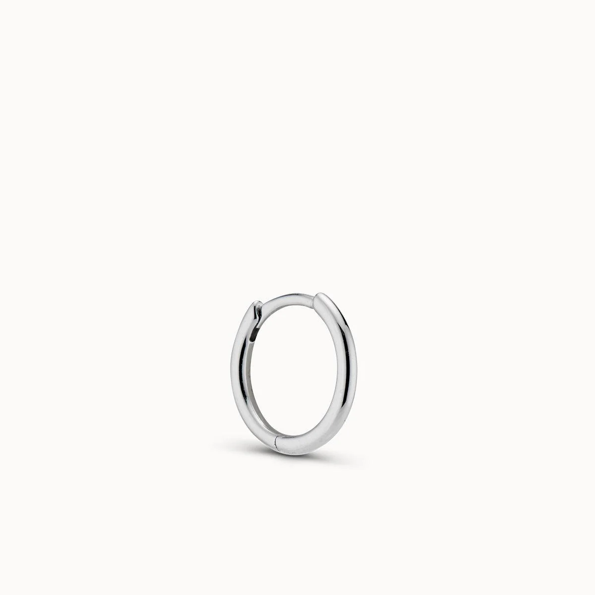 14k Plain Round Hoop 14mm