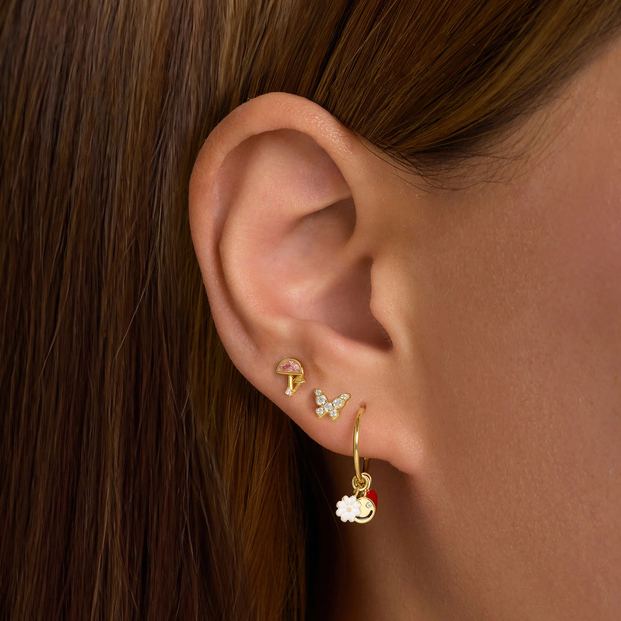 Spring Charmed Hoops - Image 2