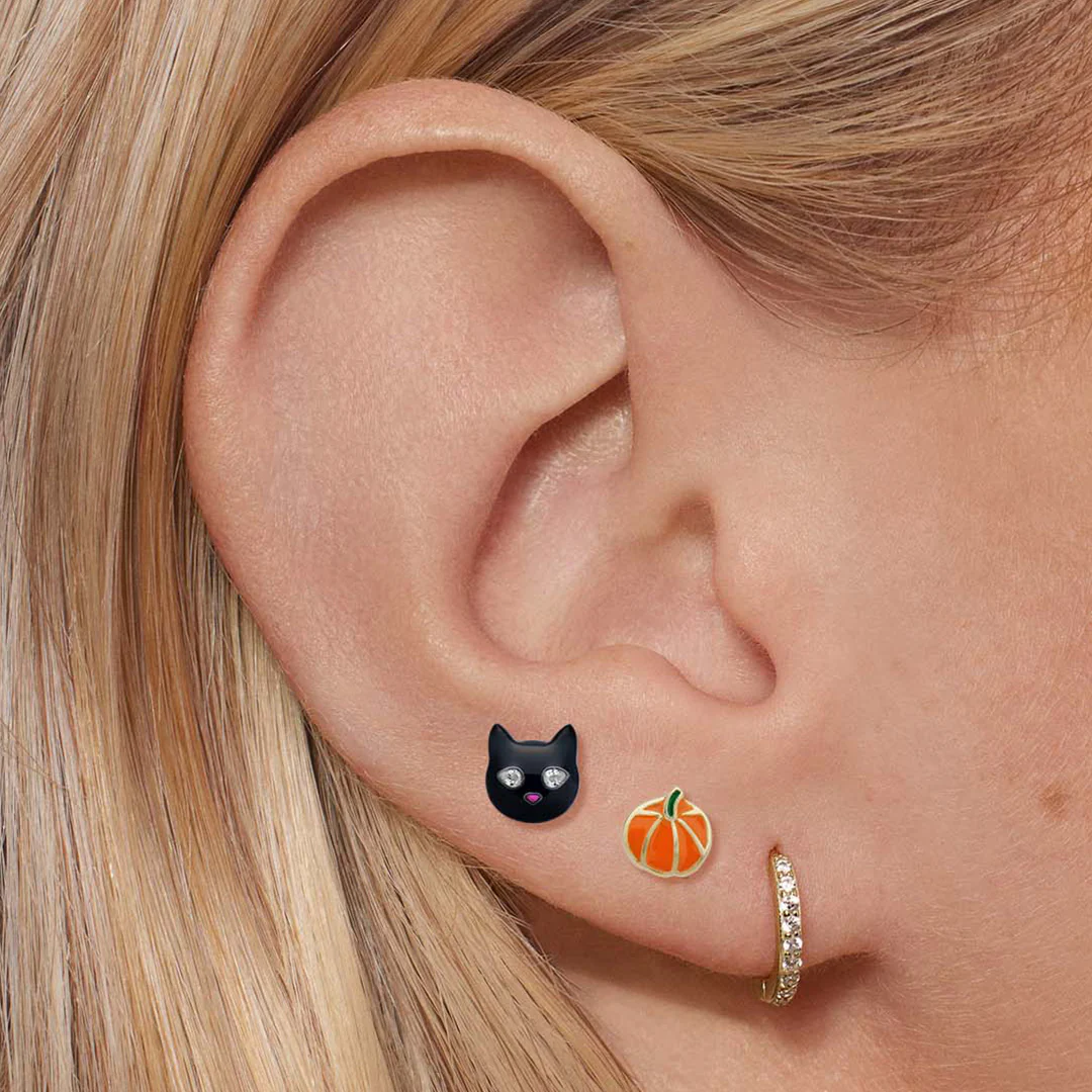 The Great Rowan Pumpkin Studs - Image 2