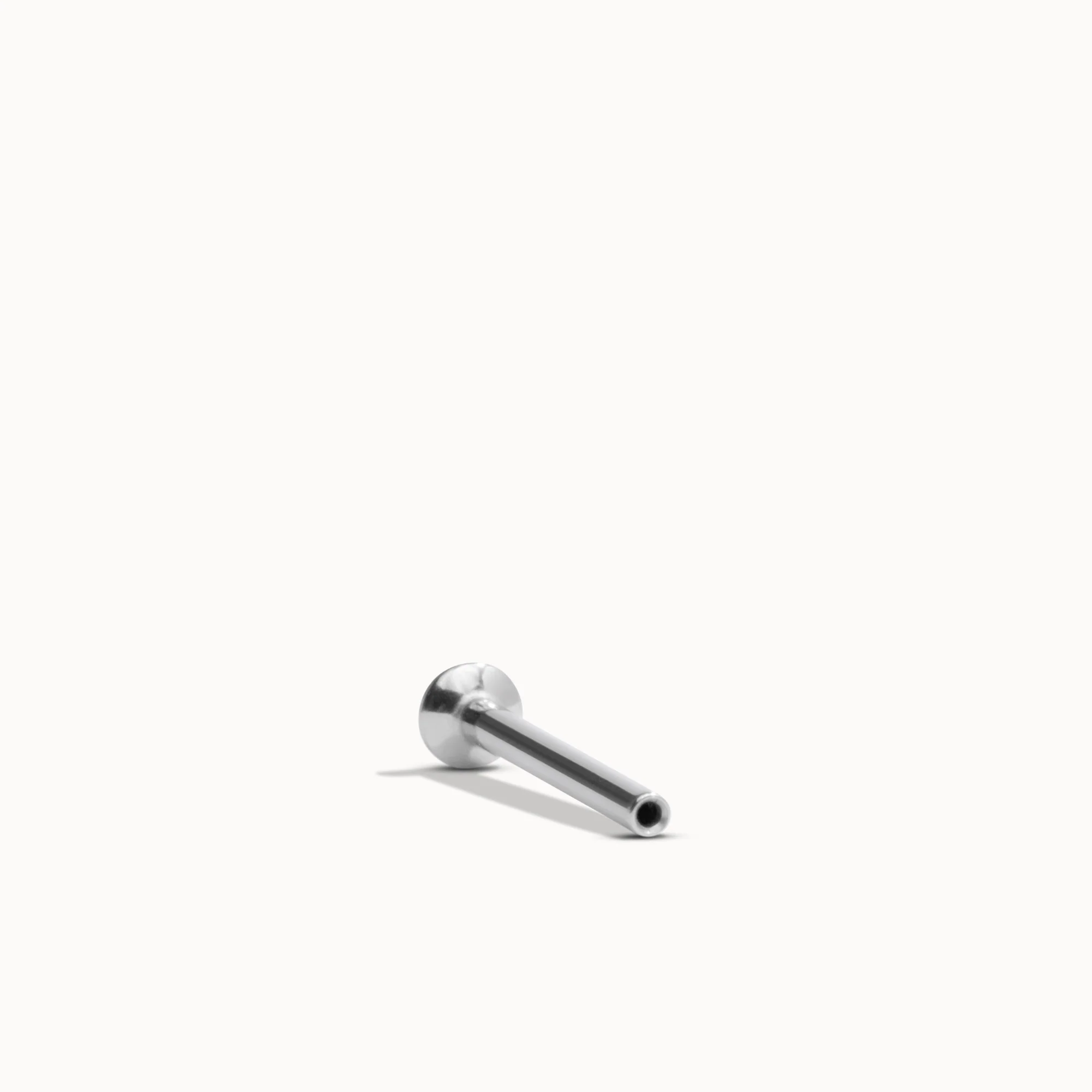 Titanium Gemstone Flower Flat Back Stud - Image 3