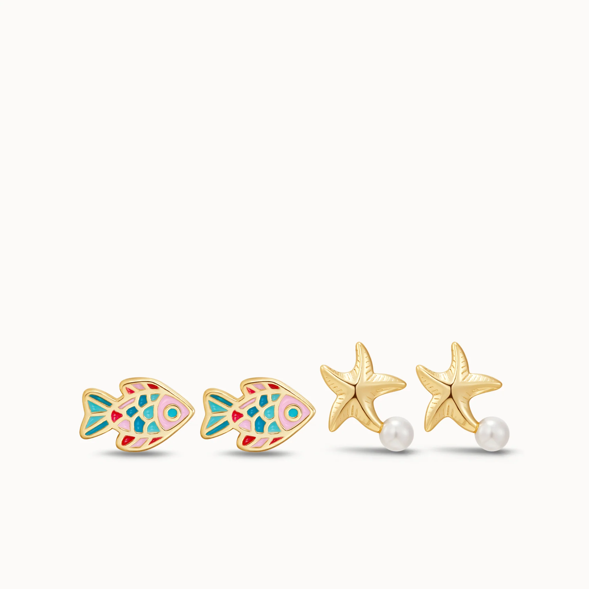 Under The Sea Studs Set